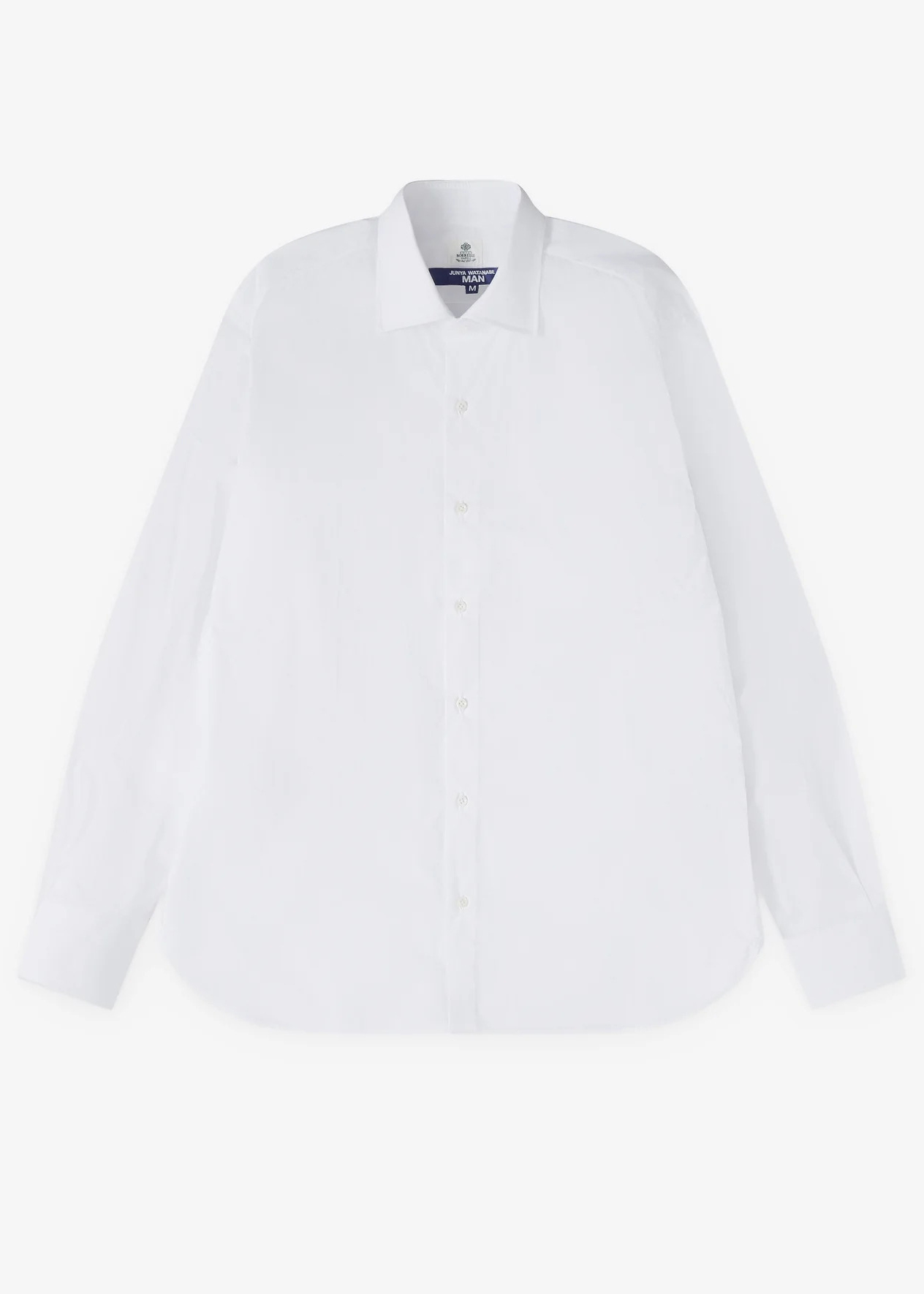 Men's Luigi Borelli Cotton Shirt White