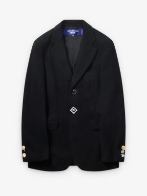 Wool Blazer Charm Button