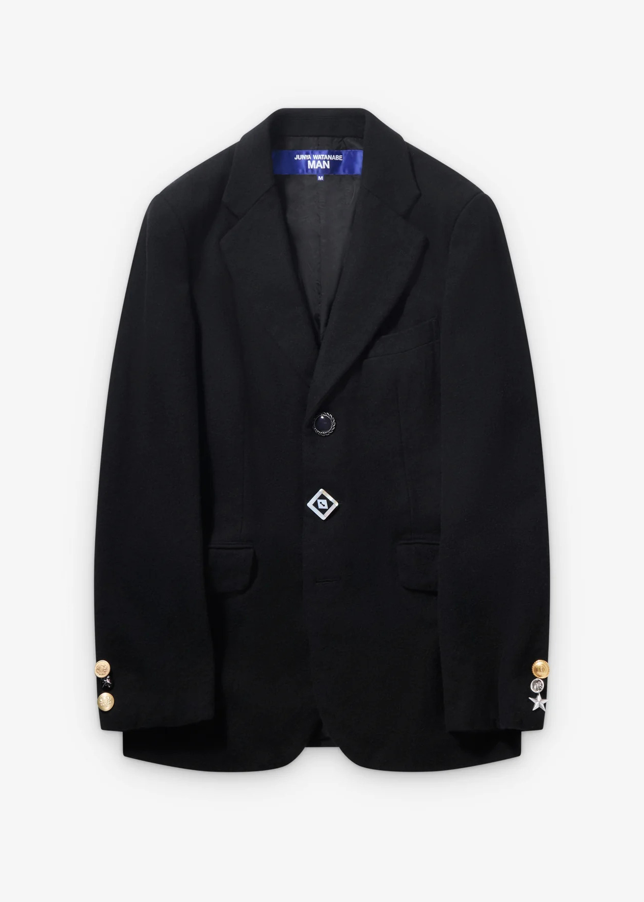 Wool Blazer Charm Button