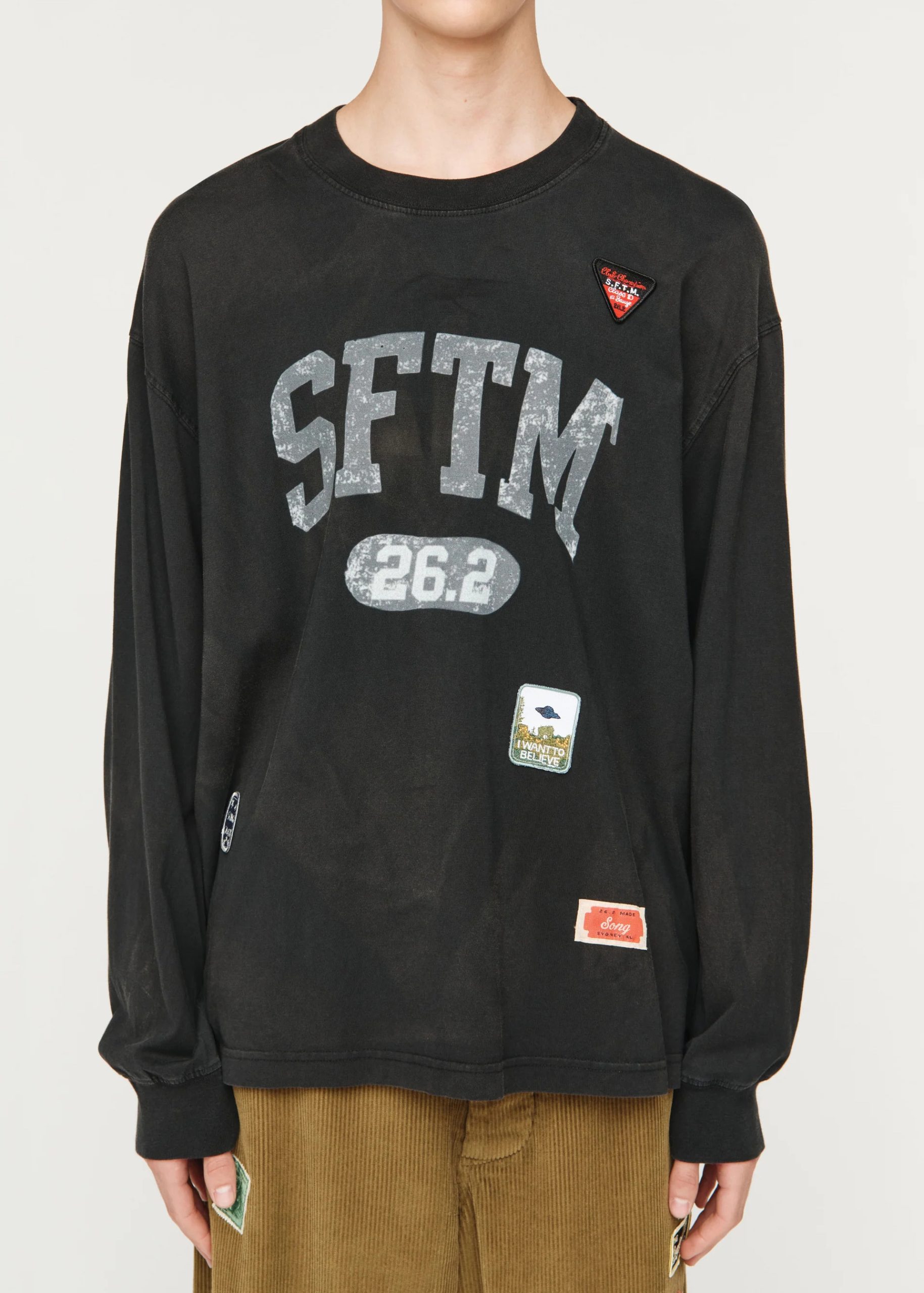 'SFTM 26.2'' OVERSIZED CREW NECK PULLOVER
